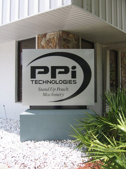 Monument Sign for PPI Technologies. CLICK HERE to return to main portfolio page.