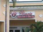 Channel Letters for Pino's Pizza Pasta & Wine Bar. CLICK HERE to see this photo full size.