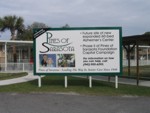 Construction Site Sign for Pines of Sarasota. CLICK HERE to see this photo full size.