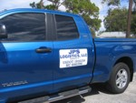 Vehicle Magnet for JPS Logistics LLC. CLICK HERE to see this photo full size.